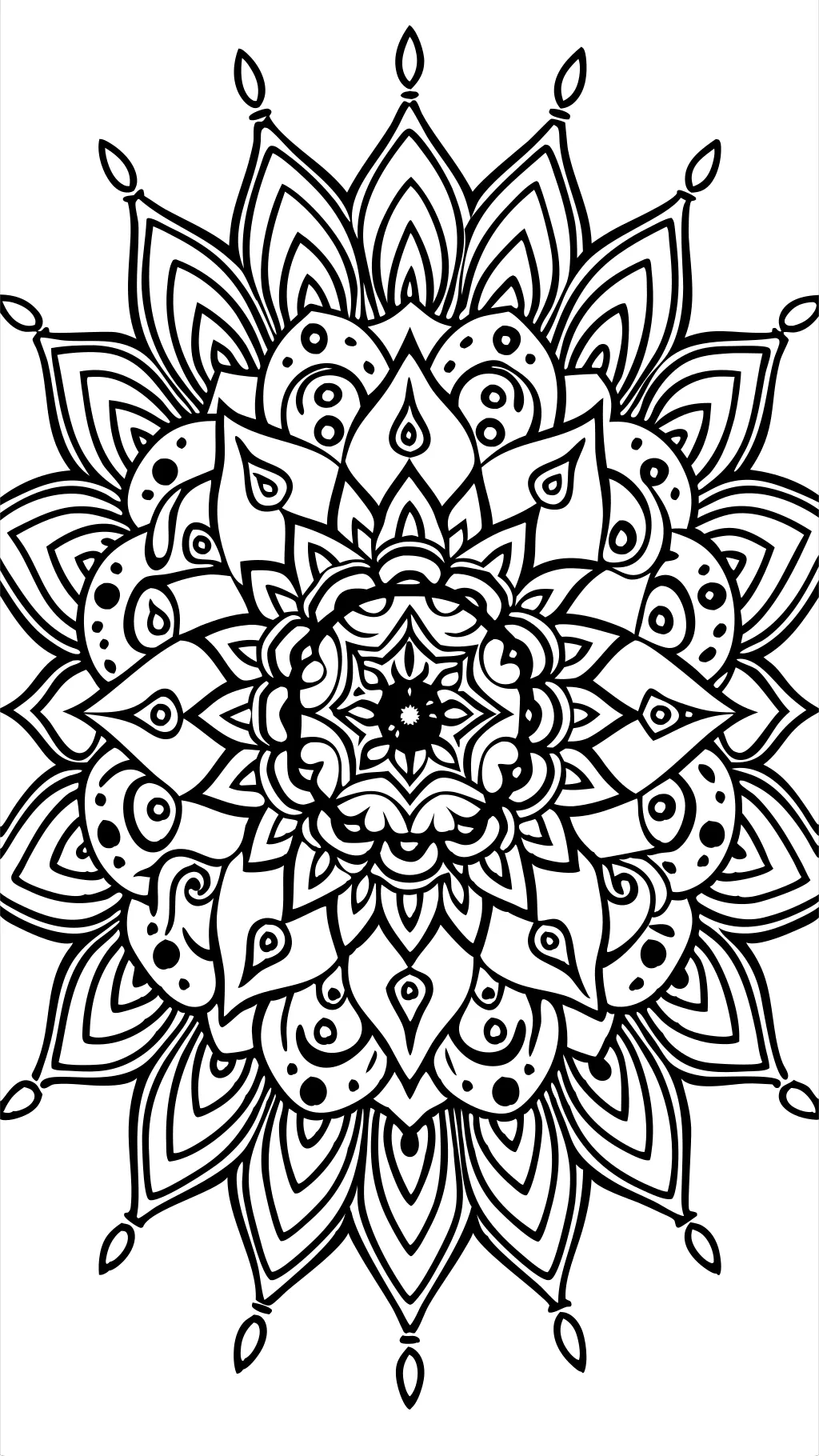 coloriages psychédéliques pour adultes